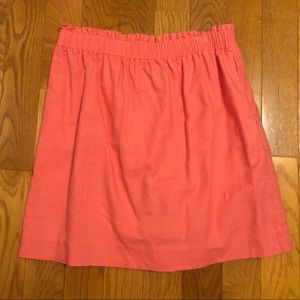 J Crew Coral Skirt